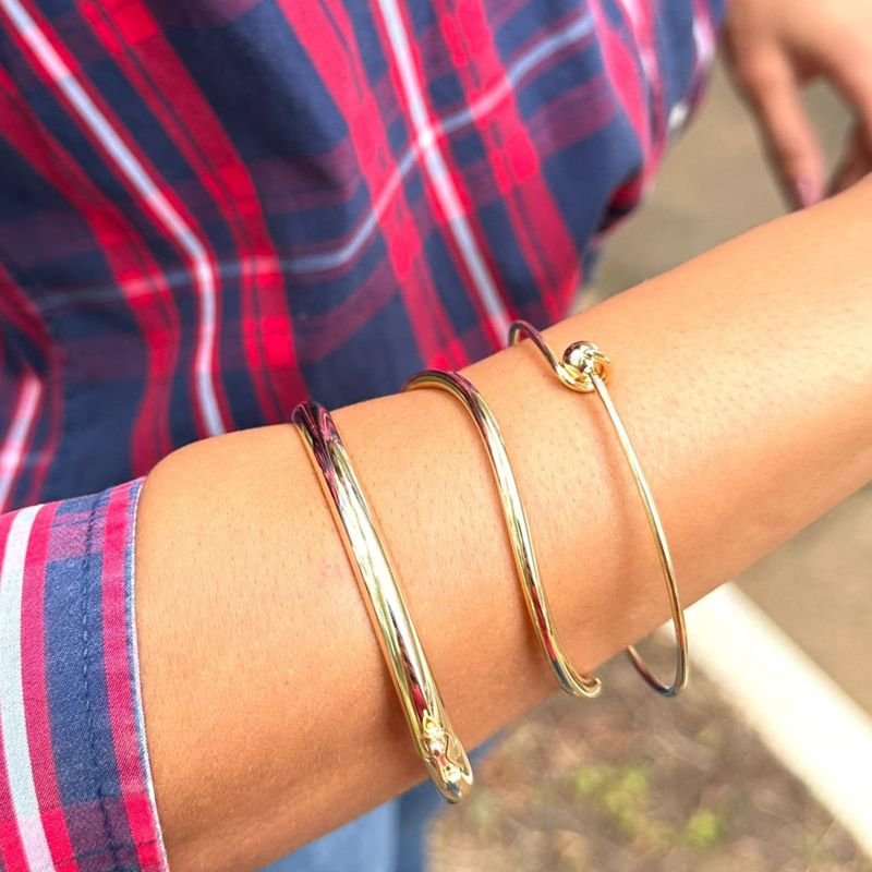 Bracelete Liso 6mm